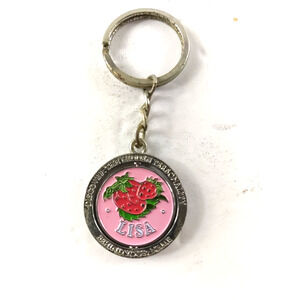 Lisa Strawberry Keychain Responsible With A Will To Succeed Keychain Flaw